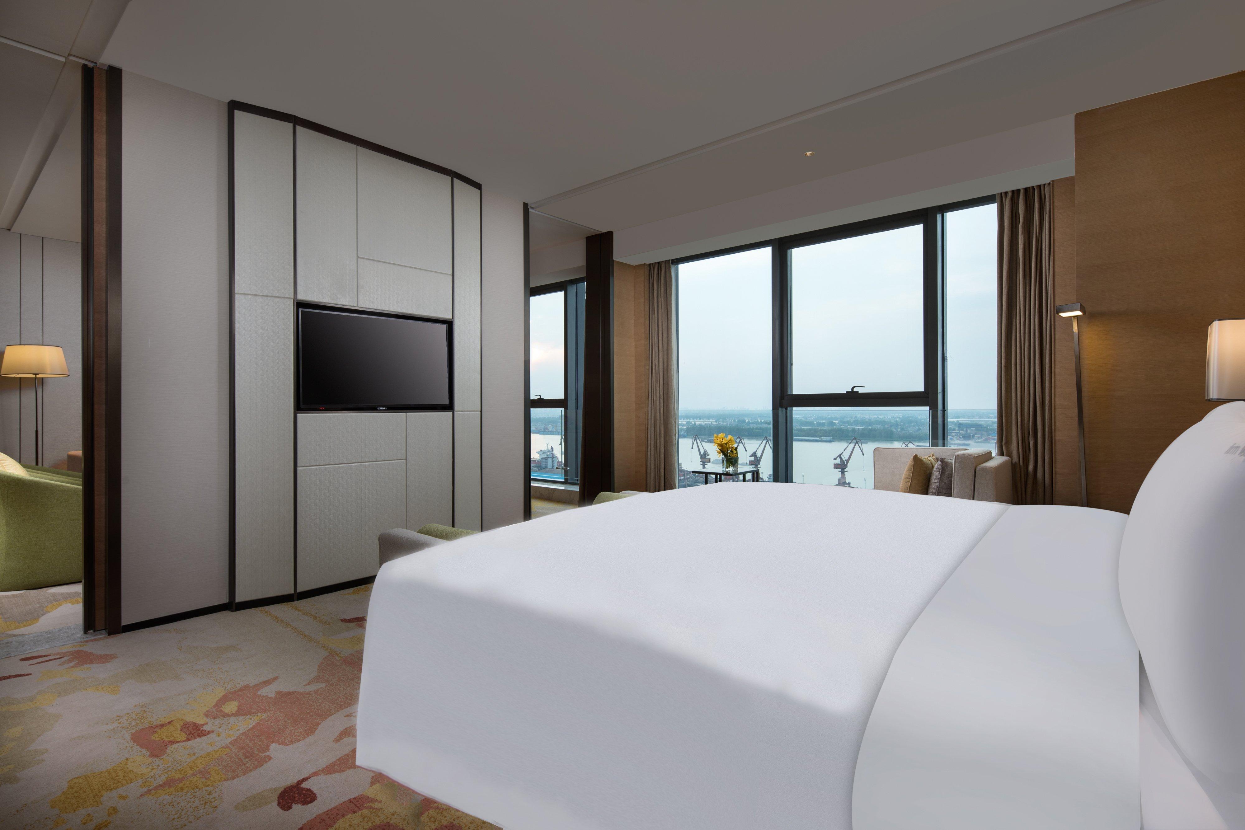 Holiday Inn Nanjing Harbour By Ihg Nanquim Exterior foto