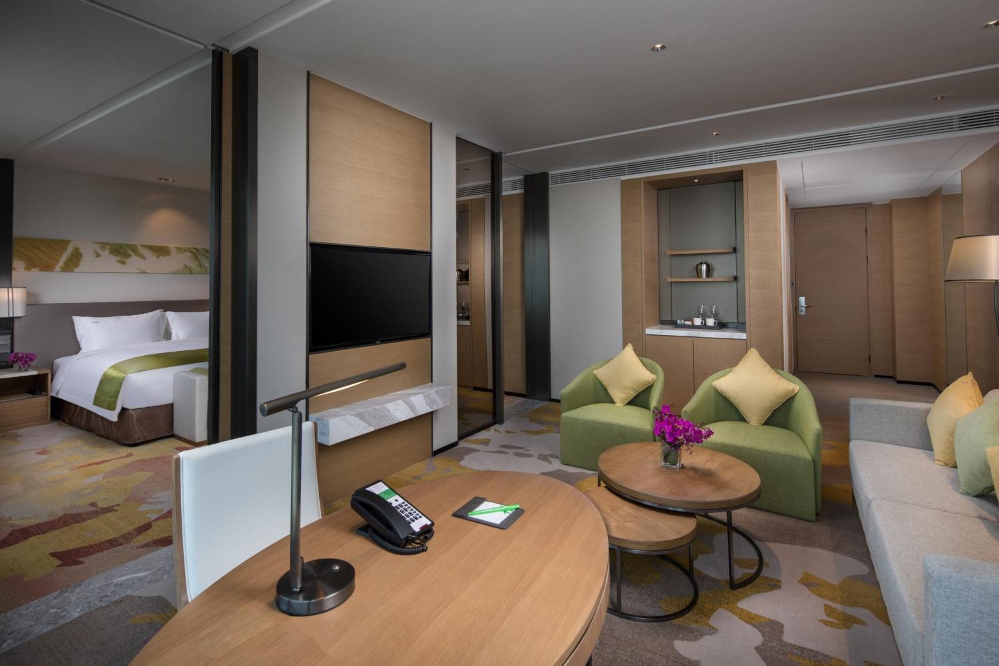 Holiday Inn Nanjing Harbour By Ihg Nanquim Exterior foto